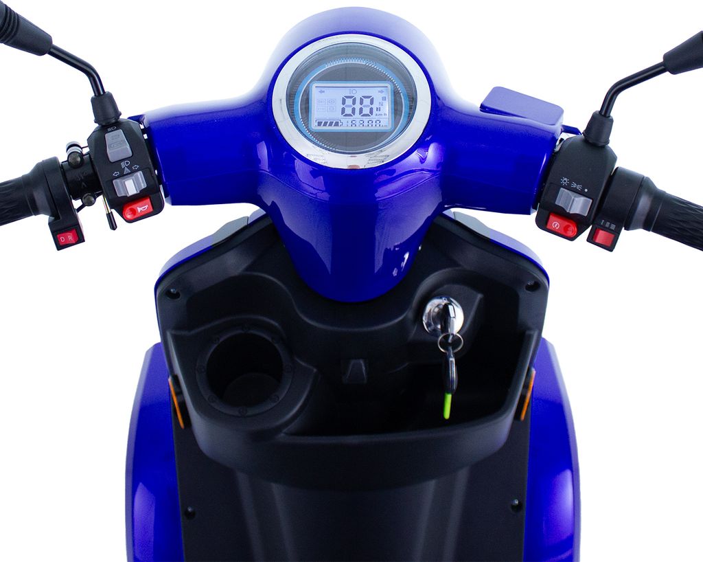 ECO ENGEL 510 Blau, 25 km/h E-Scooter Senioren Roller Produktbild 17