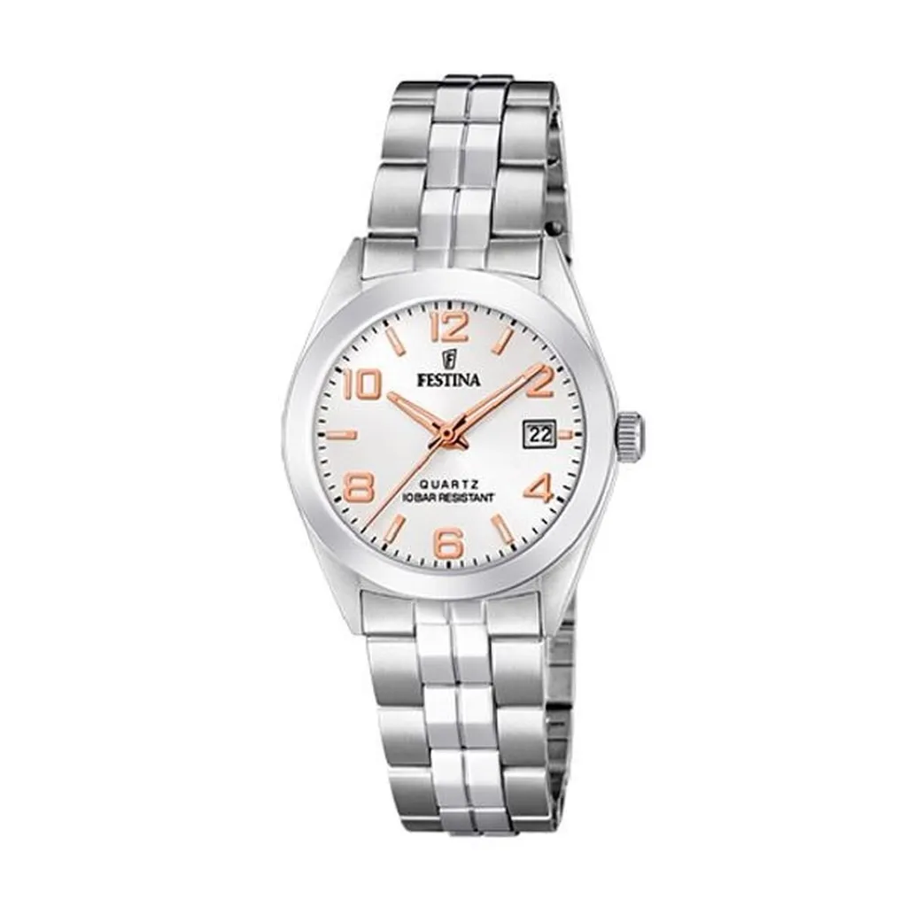 Orologio Donna Festina F20438/4 in Acciaio Silver - Chic & Classic