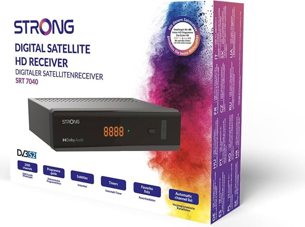 Strong SRT 7040 Stereo Schwarz Produktbild 