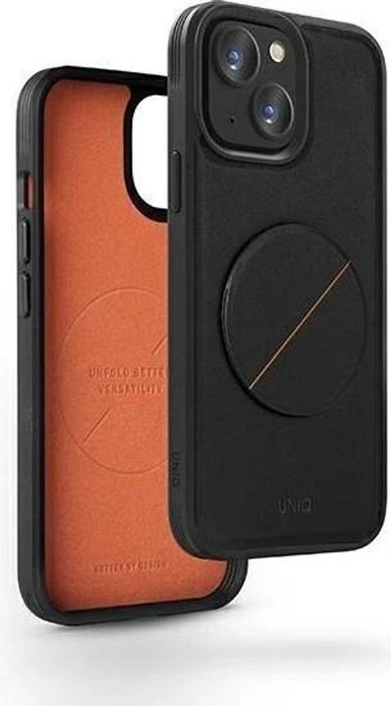 Uniq Etui Novo Iphone 14 Plus / 15 Plus 6.7 Czarny/Midnight Black