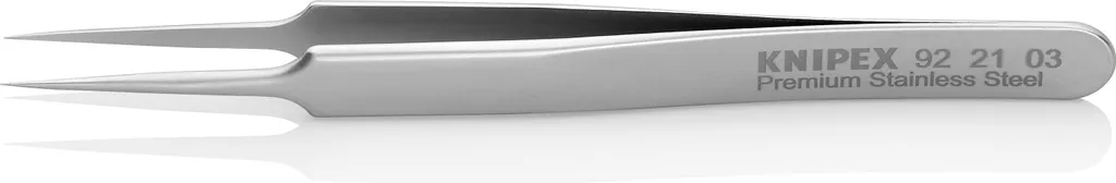 KNIPEX 92 21 03 Pincette de précision pointue et lisse de 110 mm