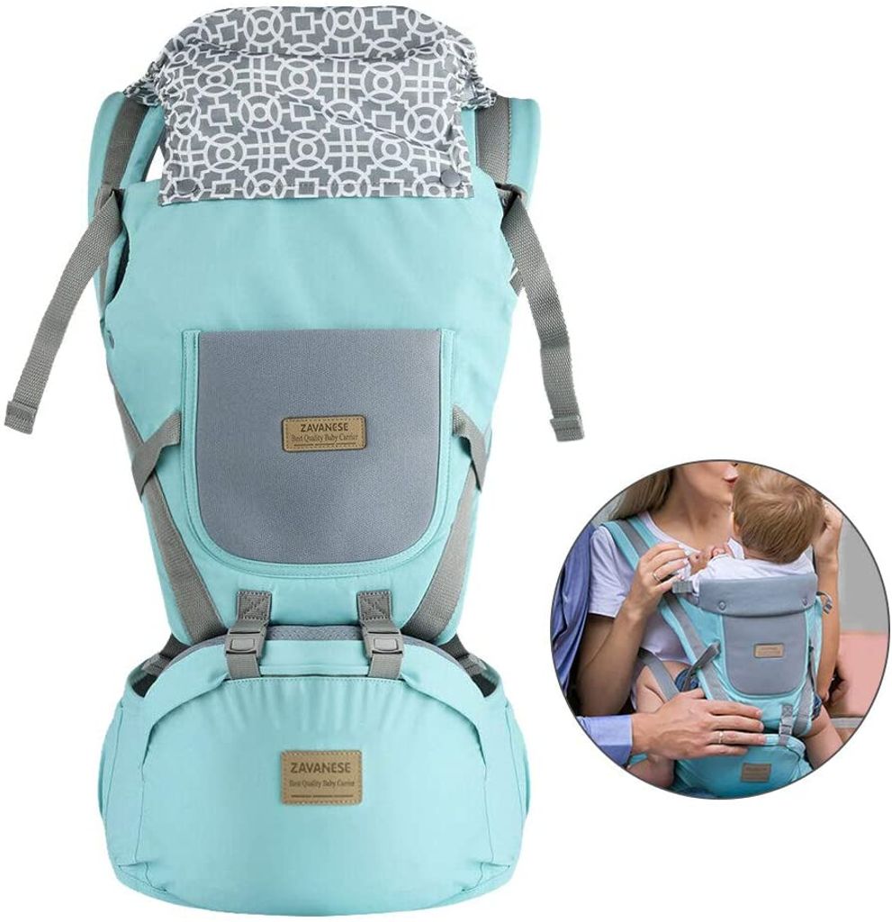 9in1 Ergonomische Babytrage Kindertrage Bauchtrage Rückentrage Baby Carrier DE 