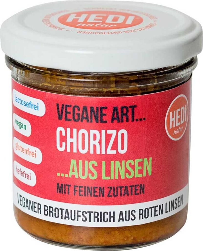 Vegane Art - Chorizo aus Linsen 140g Produktbild 