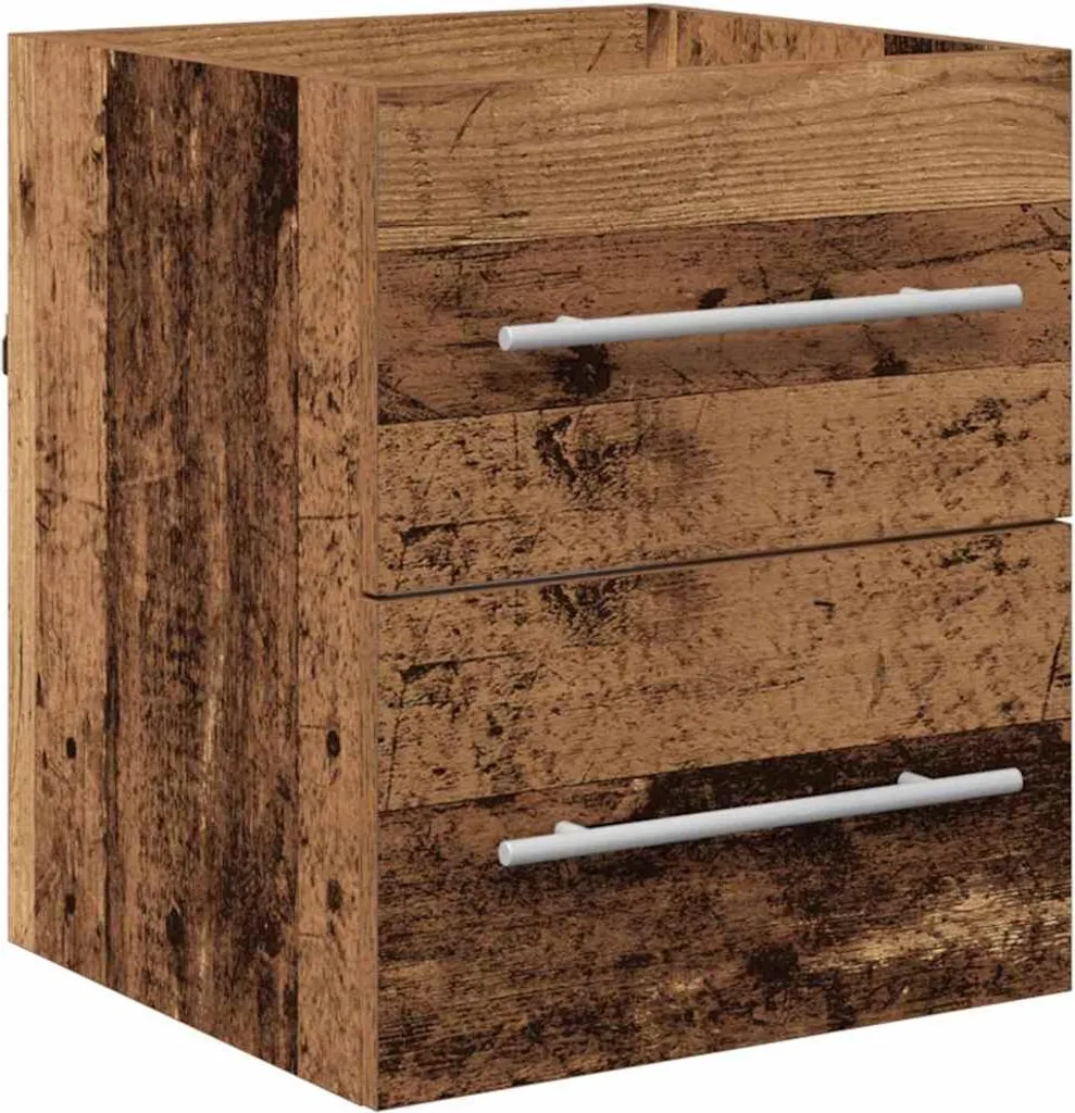 Mobiletto Shabby in Legno di Recupero 38,5x41x48 cm | Arredo Romantico