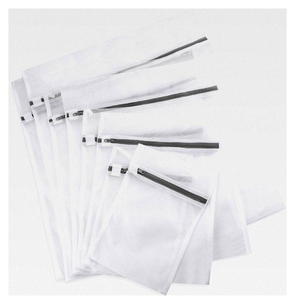 8 Stück Wäschebeutel Wäschenetze, Wäschesack für Waschmaschine, Wäschebeutel mit Reißverschluss, geeignet für empfindliche Hemden, Socken, ...
