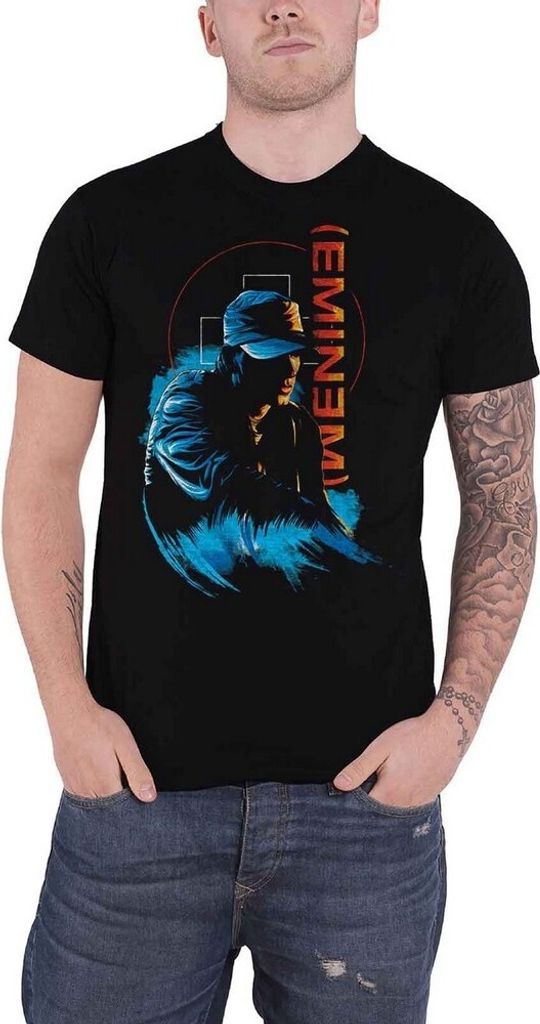 Eminem - "In Brackets" T-Shirt für Herren/Damen Uni RO1391 (XL) (Schwarz)