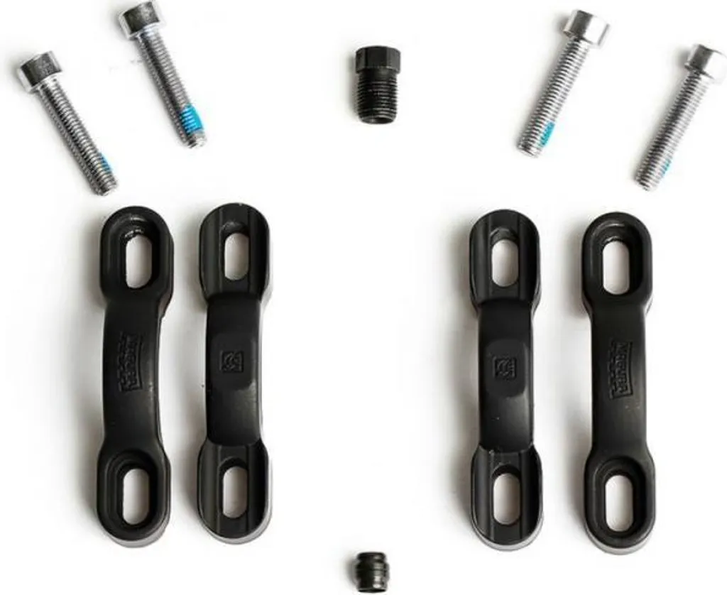Adaptateur Magura IDM noir montage stable de l'étrier de frein VTT