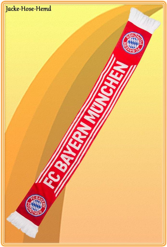 FC Bayern München Fanschal Stadionschal Home Rot-Weiß aus Produktbild 