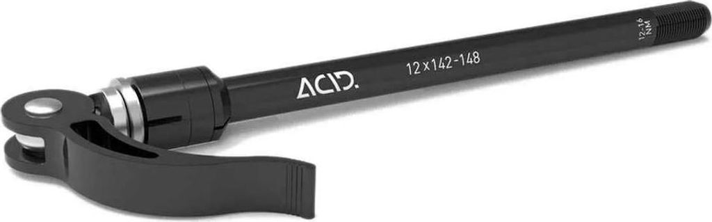 Acid M12 X 1.0 Steckachse Schwarz 142-148 mm Schwarz Produktbild 