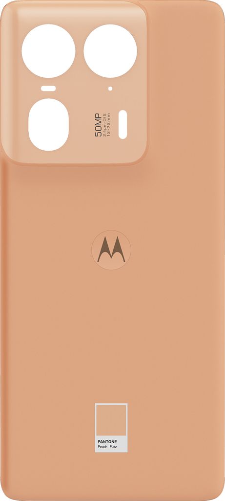 Clappio, Ersatz-Batteriedeckel für Motorola Edge 50 Ultra Original, Orange