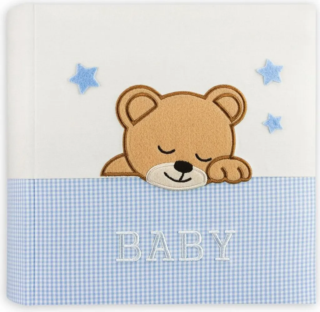 ZEP Album Fotografico Elisa Blu 24x24 - Qualità Professionale Baby