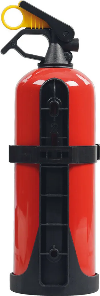 Extincteur 1 kg avec support de fixation et corps en acier robuste