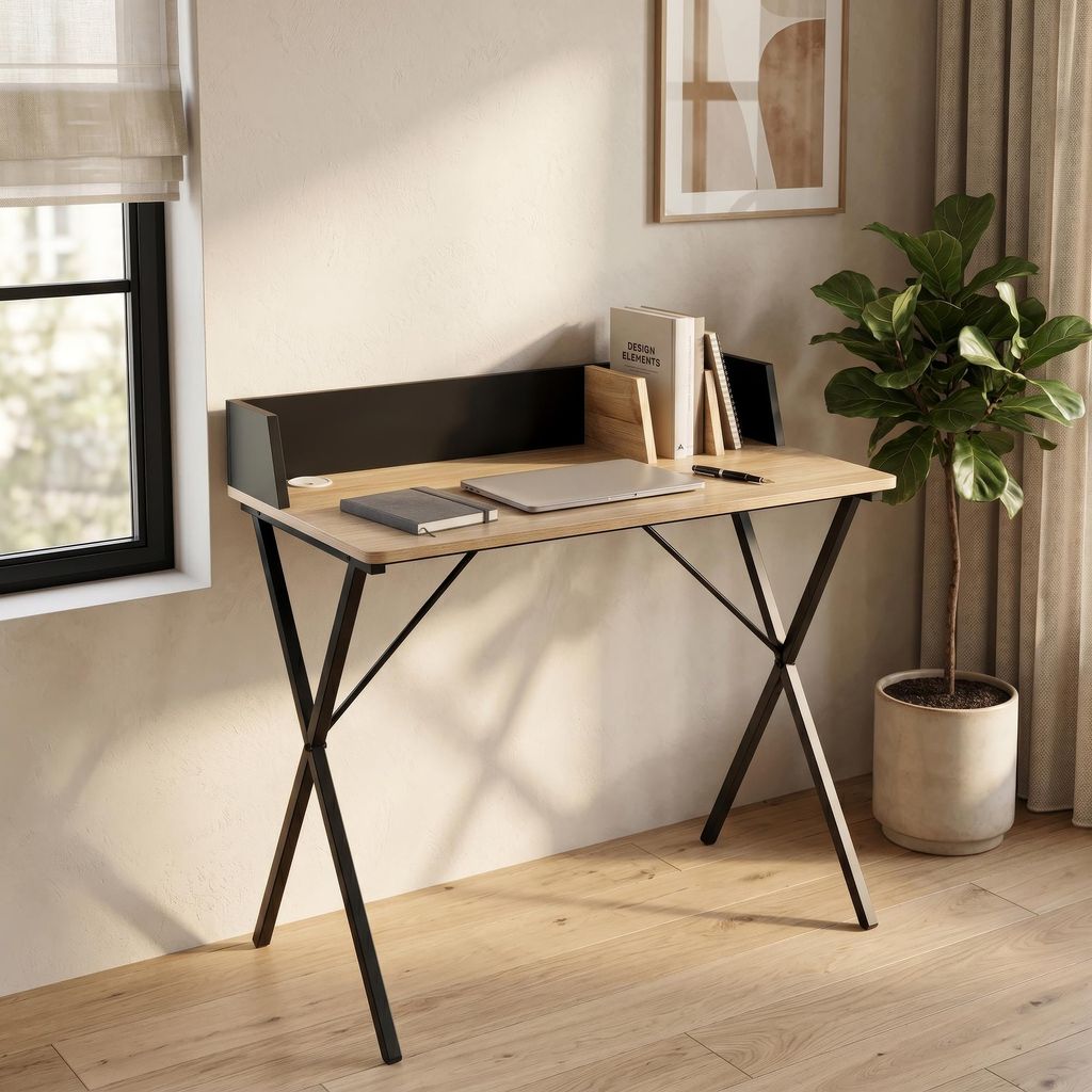 Stôl "Kappespoo" s otvorom na káble, 84 x 80 x 50 cm, Obrázok produktu 
