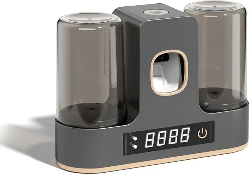 INF Portaspazzolino UV Smart - Sterilizzatore Elettrico da Parete con Timer