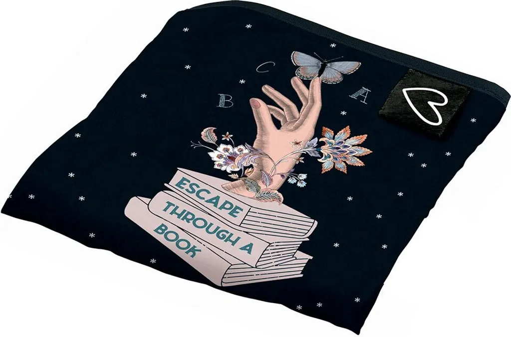 Borsa Moses Multicolore Taglia Unica - Tessuto Robusto per Spesa e Libri