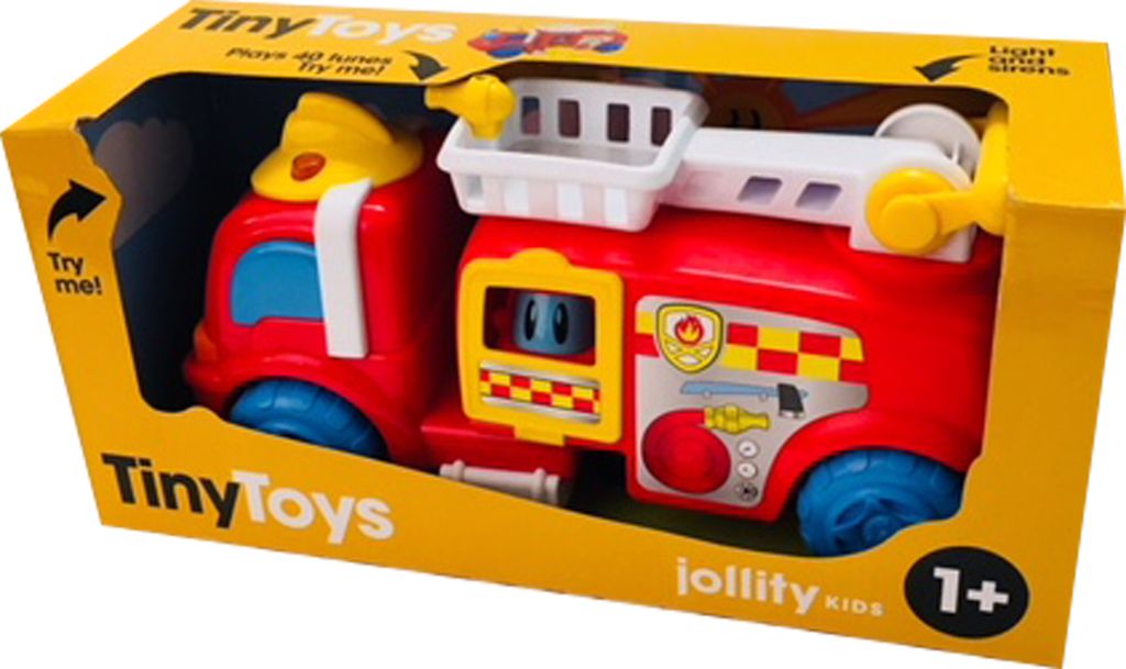 Jollity Fonzy Firefighter & Tiny Red