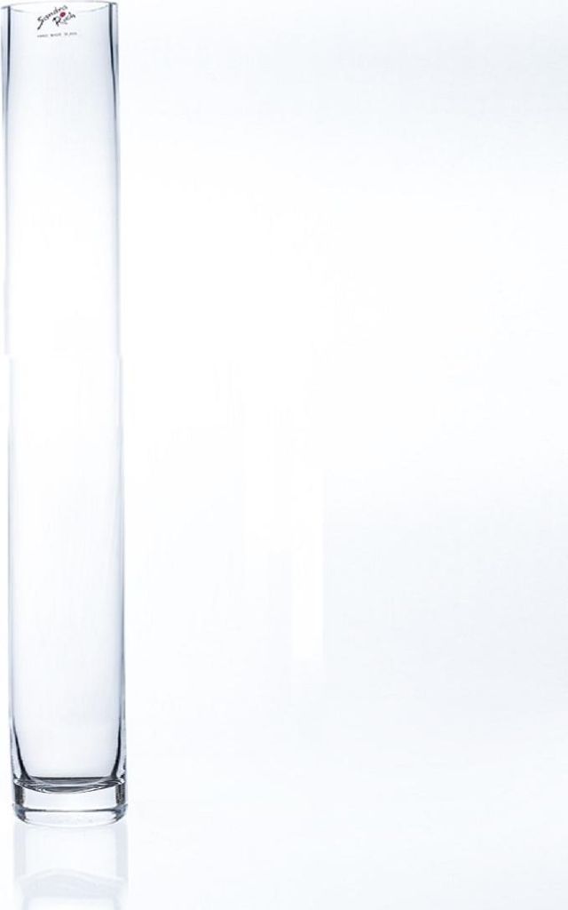 Glasvase "Solifleur" Ø 6 x 40cm | Hohe Blumenvase aus Glas Produktbild 