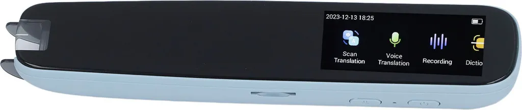 Traducteur de Poche Multifonctionnel Scan Reader Pen ABS avec Écran