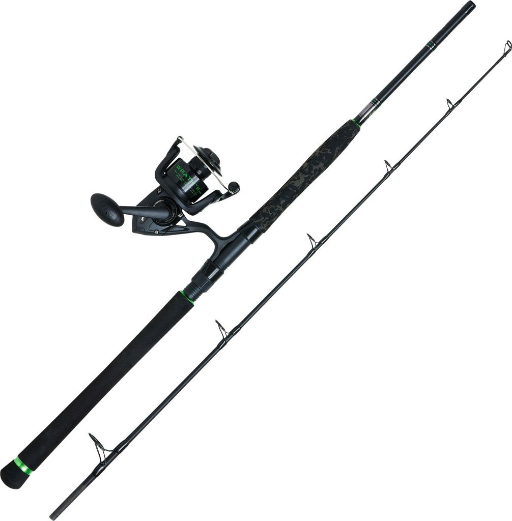 MADCAT Silure Vertical 5000 Combo Angelrute + Angelrolle 1,8 m 100 - 250 g 2 Teile