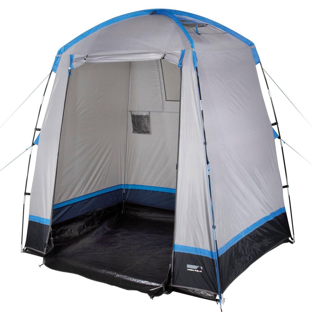 Multifunctionele tent Torbole (lichtgrijs/blauw, Productafbeelding 