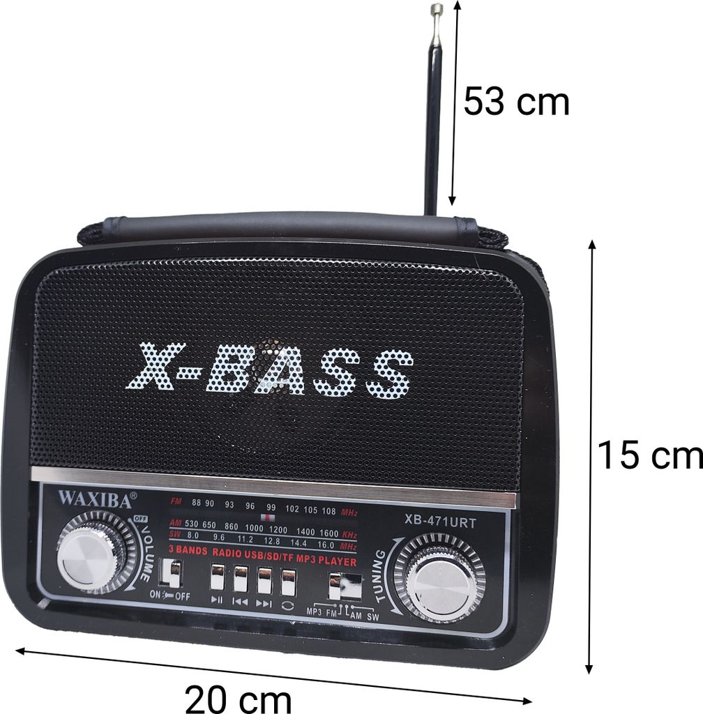 Radio Klassische Retro Lautsprecher mit LED Licht Vintage Produktbild 9