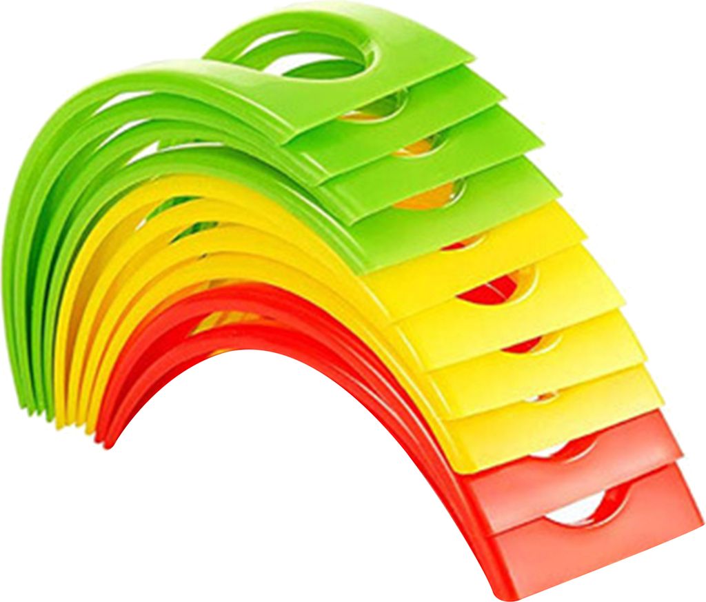 10-teiliger Taco-Halter, langlebig, leicht, lebensmittelecht, kleiner Taco-Rack-Ständer aus Kunststoff für mexikanische Pfannkuchen-Tacos