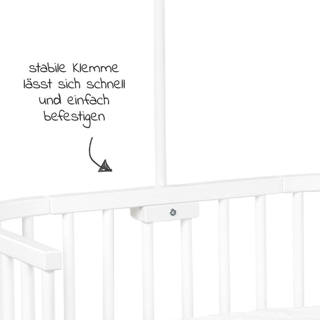 babybay Mobilehalterung für alle Modelle mit Rundstäben - Produktbild 6