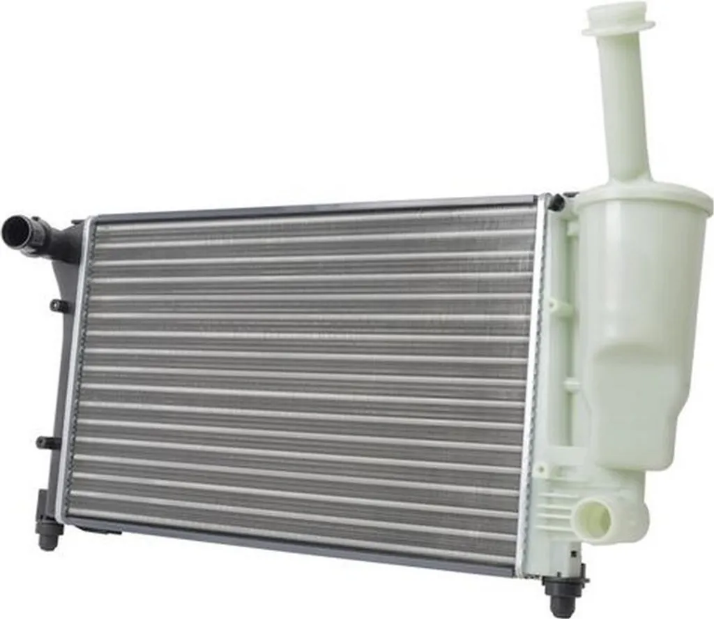 Radiateur HELLA Ailettes Mécaniques 500x322 mm spécial FIAT PANDA Noir