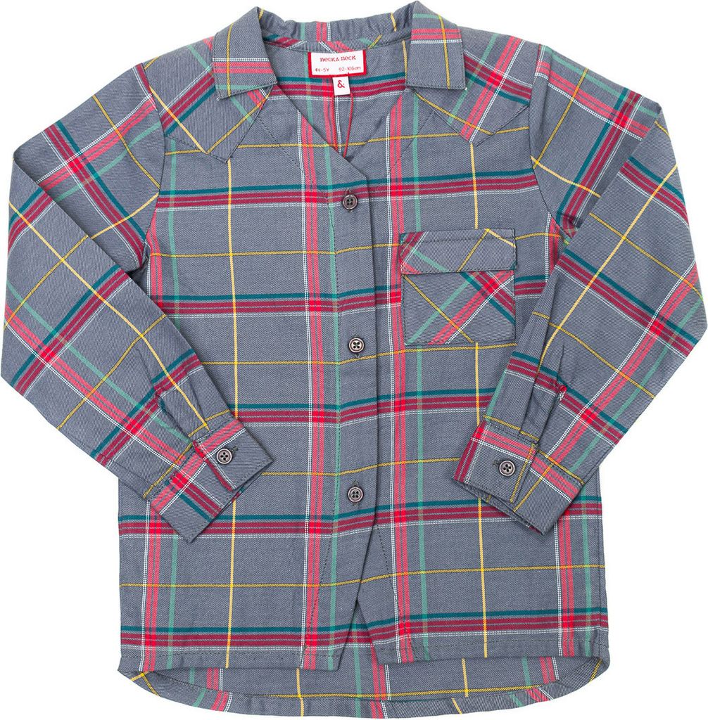 Neck & Neck Langarmhemd mit Reverskragen 17I07102 Junge