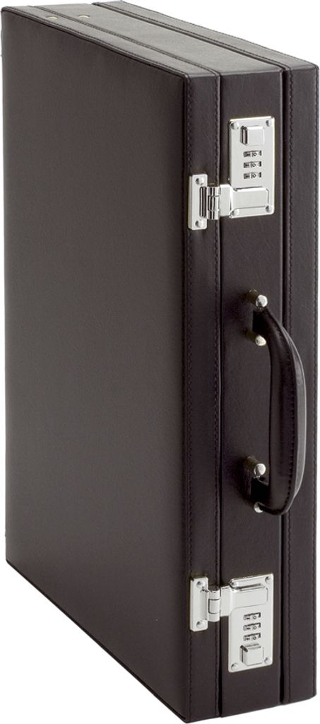 Alassio Attaché Case PONTE, Skóra, Czarny Zdjęcie produktu 