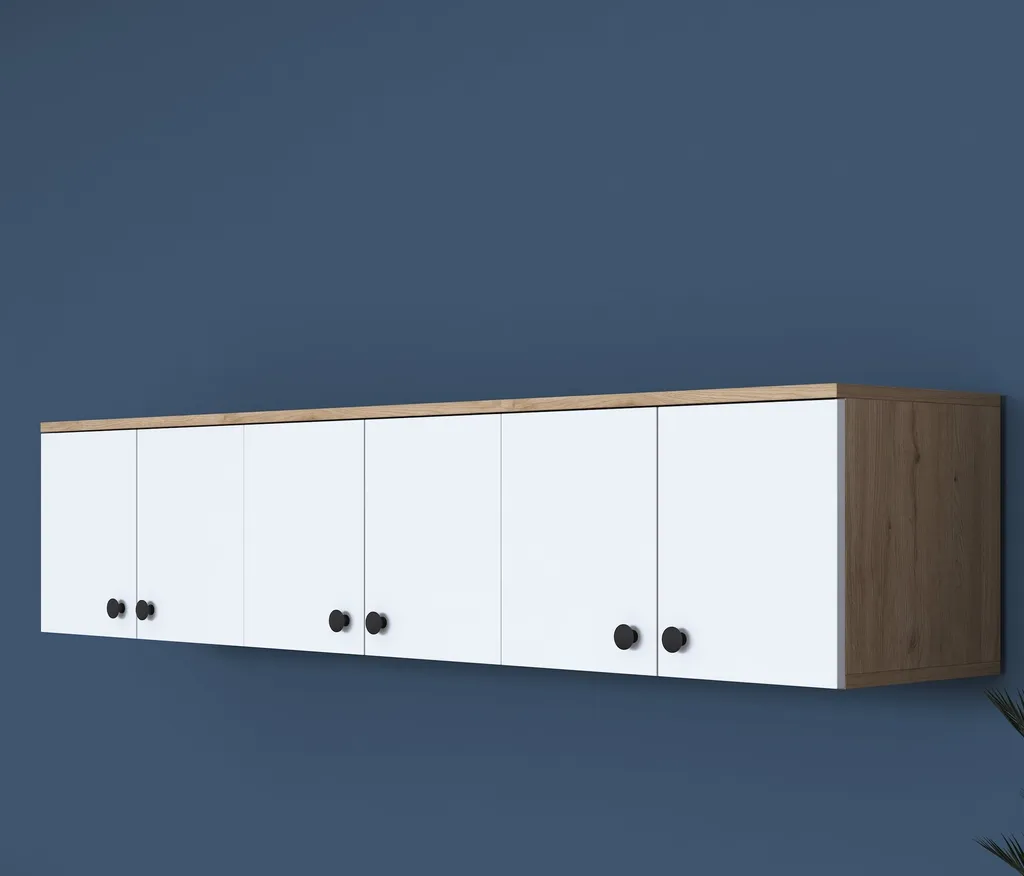 Armoire Polyvalente 180cm Skye Decor pour Gagner de l'Espace de Rangement