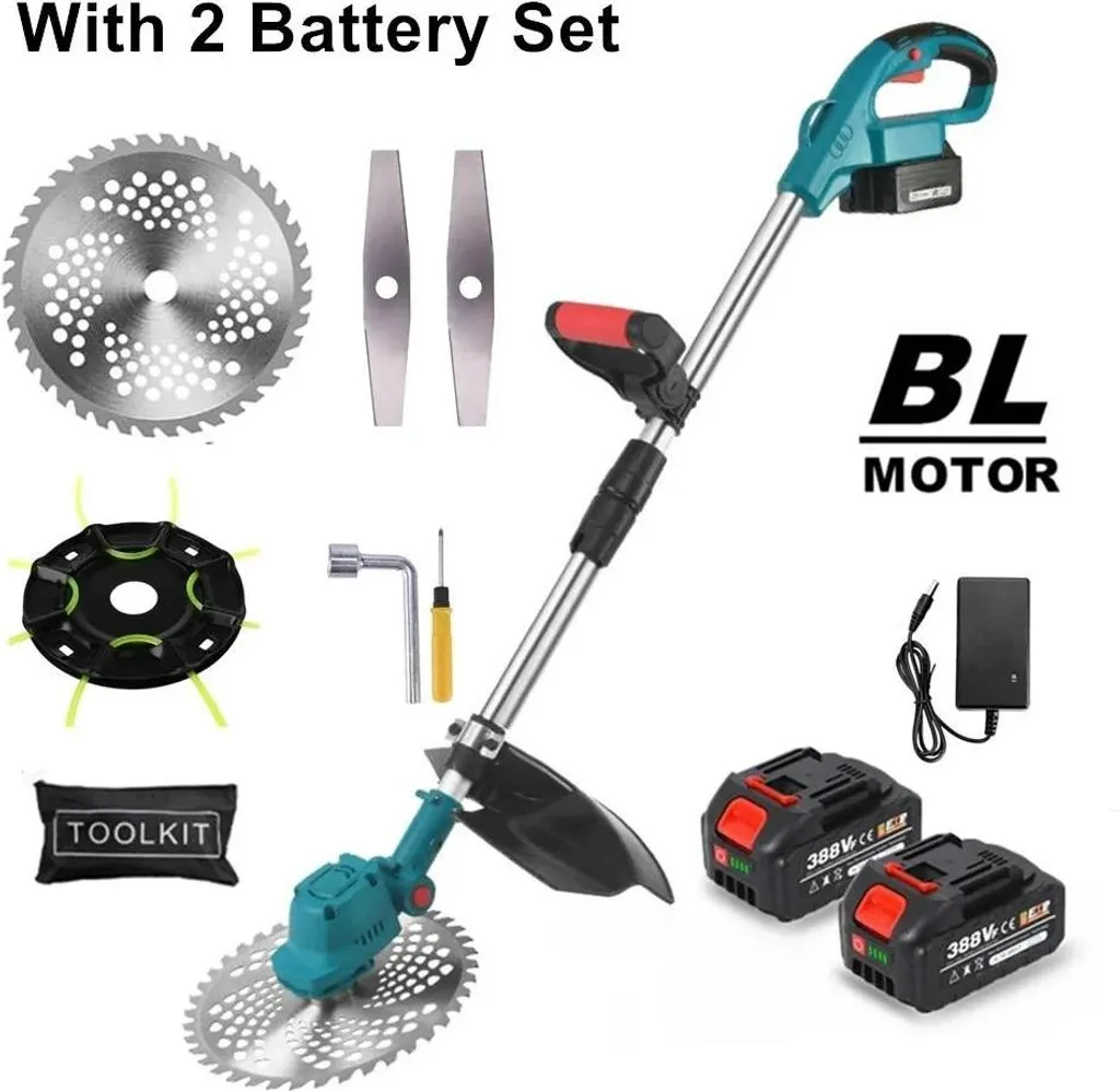 Tosaerba Elettrico a Batteria Brushless: Doppia Batteria per il Tuo Prato