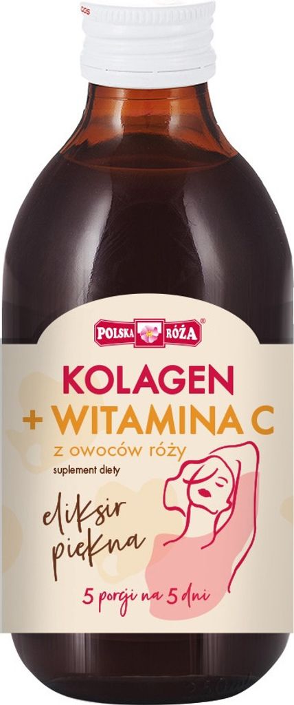 Kollagen + Vitamin C aus Hagebutten 250ml POLAND RÓ