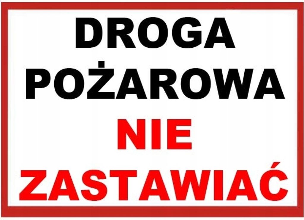 ZI-2 - SCHILD - Feuerwehrzufahrt - Nicht blockieren