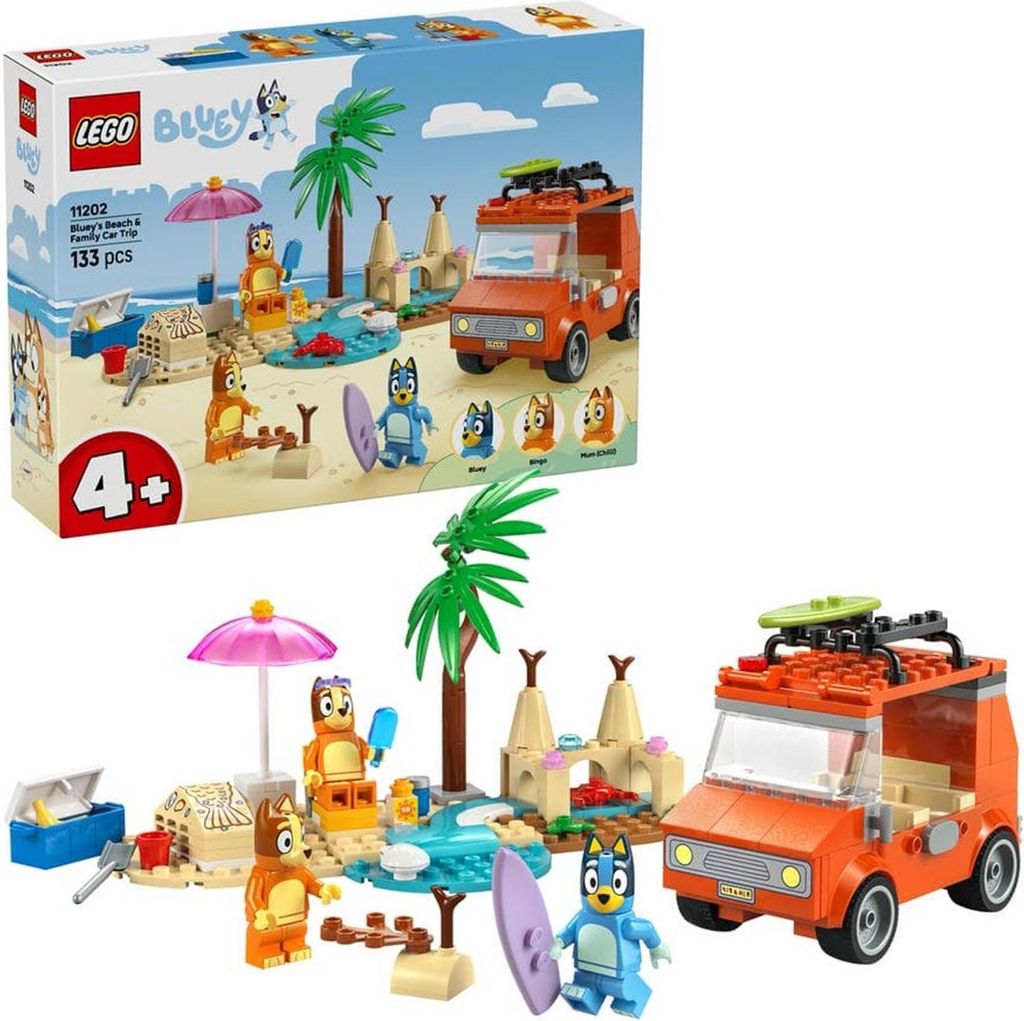 LEGO Blue i rodzinna wycieczka samochodem, Zestaw do Zdjęcie produktu 