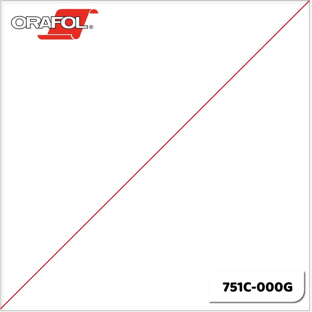 ORAFOL ORACAL 751C Meterware - 000 TRANSPARENT in 31,5 x 100cm