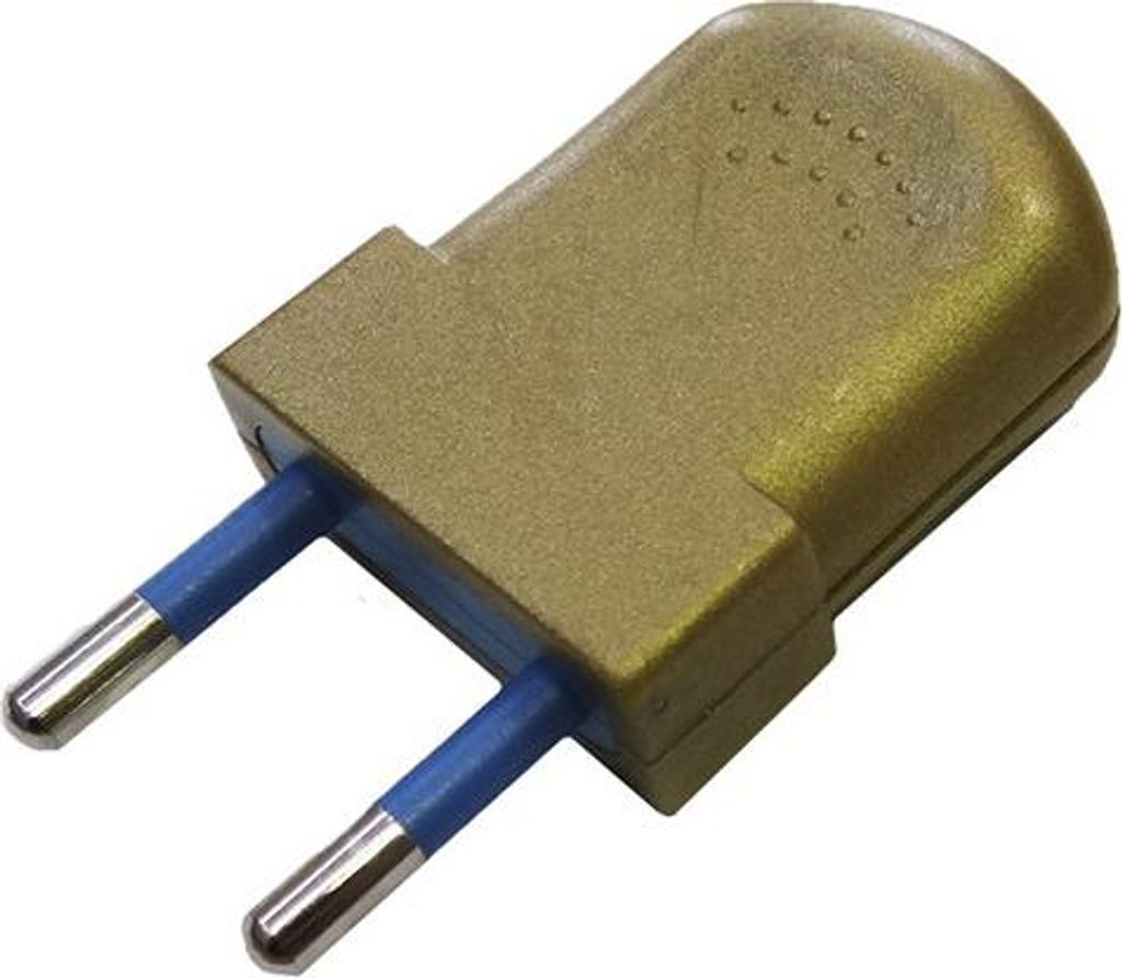 5 europäische goldene Bipolarstecker 10A 4mm