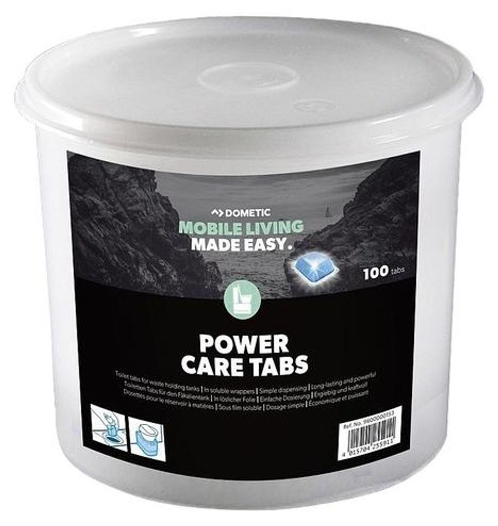 Sanitärzusatz Dometic PowerCare Tabs - 100 Stück Produktbild 