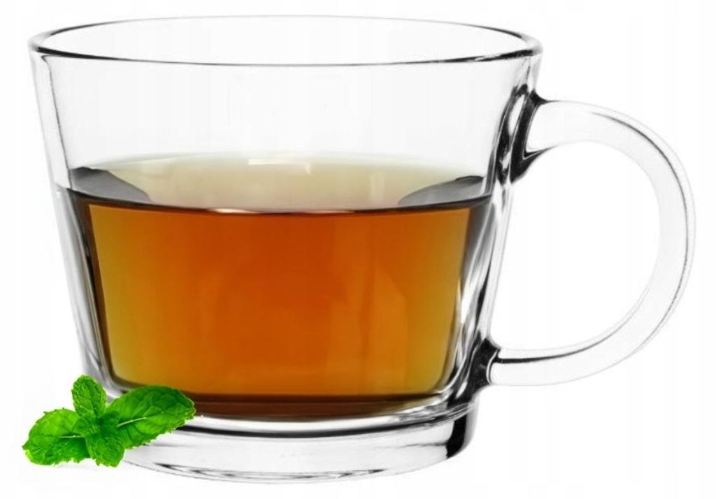 Bicchiere da tè con orecchio, trasparente 380 ml Justin Immagine del prodotto 
