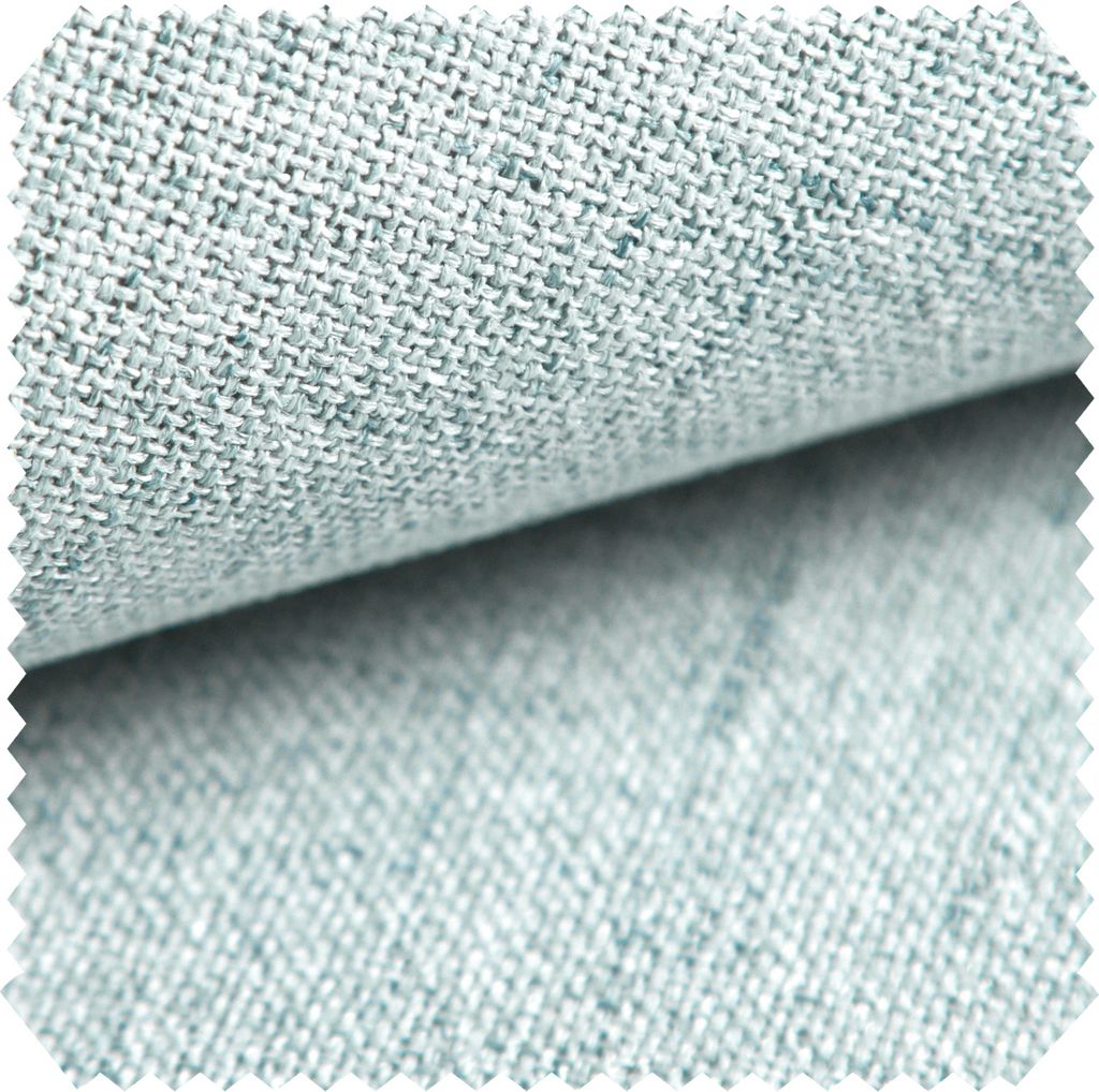 novely AUEN Premium Möbelstoff - Robuster Webstoff - Fein Gewebter Polsterstoff - Pflegeleichte Meterware 1lfm - Farbe: 20 Hellblau