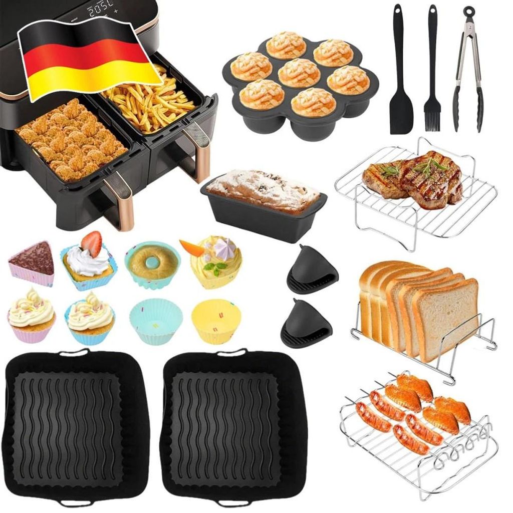 Airfryer Zubehör für COSORI Heißluftfritteuse Dual Zone 8,5 Produktbild 