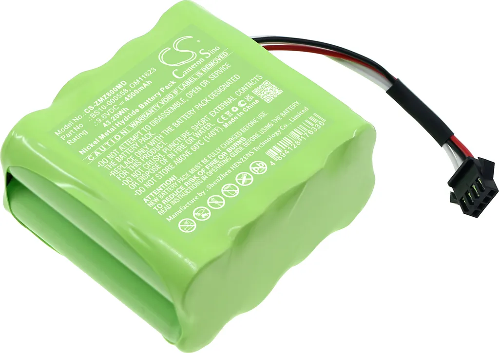 Batterie Zyno Medical Z-800 Haute Capacité compatible avec OM11623