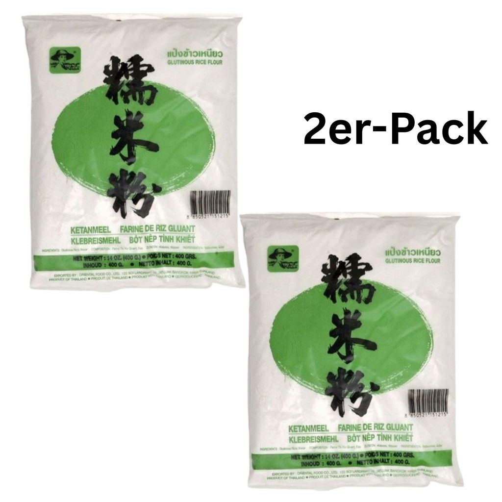 2er-Pack Farmer Klebreismehl 400g Produktbild 