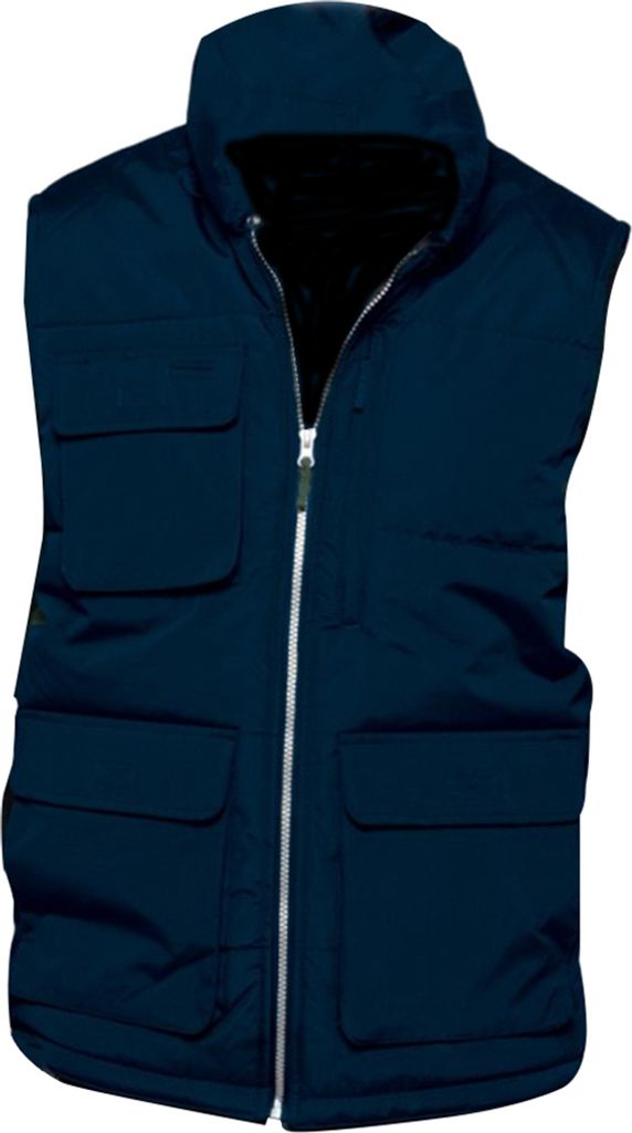Kariban Herren Bodywarmer/Gilet gefüttert. RW4211 (4XL) (Marineblau)