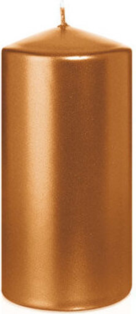 Stumpenkerzen Kupfer Ø 58 x 120 mm, 16 Stück