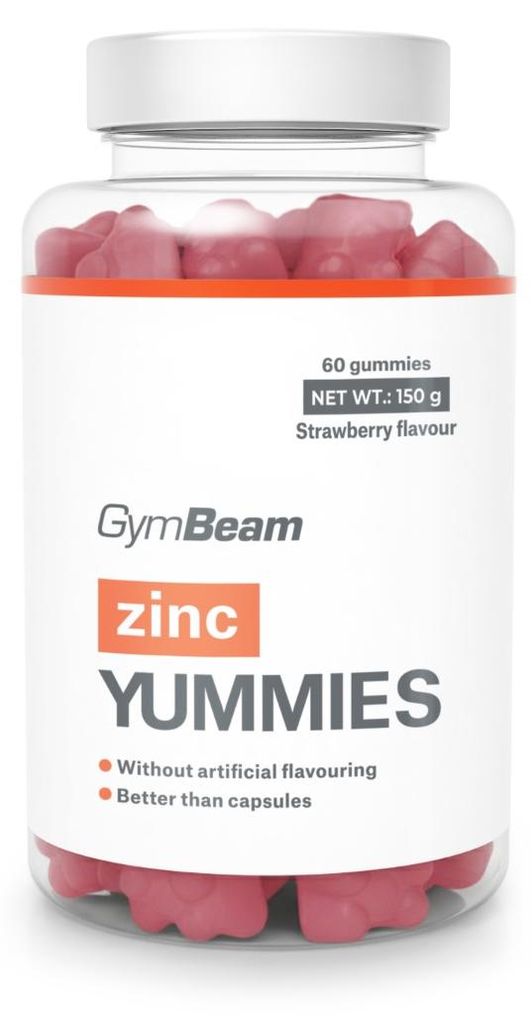 GymBeam - Zink Yummies, 60 Kapseln