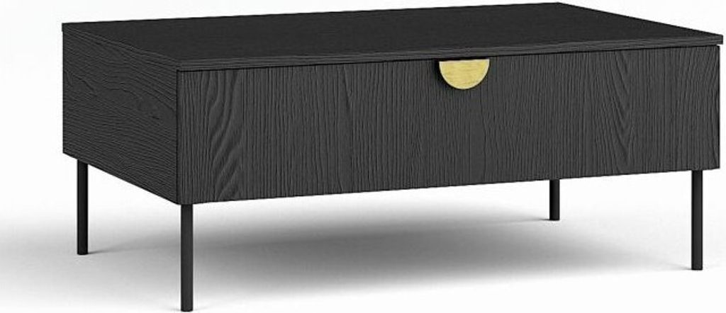 Meublorama MK-MOND-MJ-U12007/U12007-07-B*1C/22KG, Rechteckige Form, Schwarz