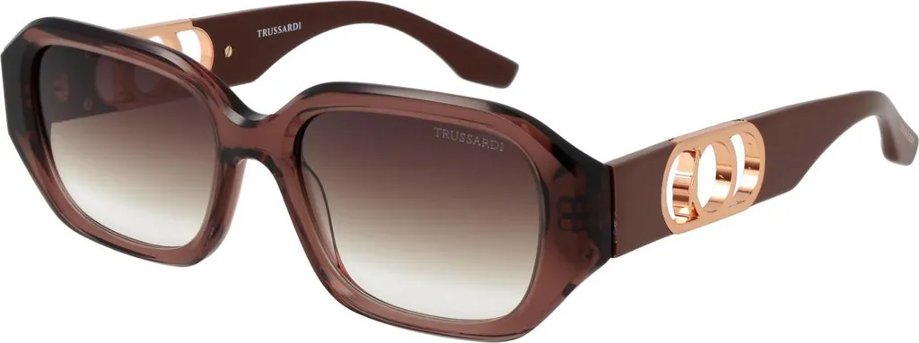Trussardi TSW9011 Occhiali da Sole Donna - Rosa Sfumato & Chic