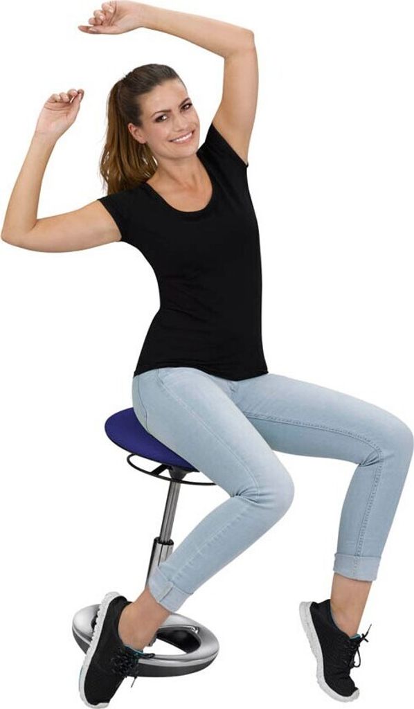 Topstar Hocker Sitness® Bob basic SU49 G26 blau Produktbild 2