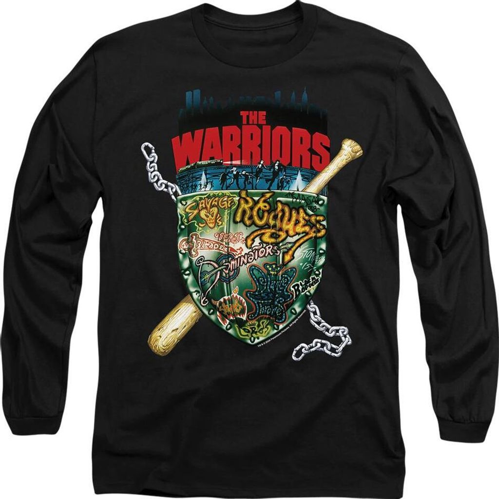 The Warriors - T-Shirt für Herren/Damen Uni TV10871 (XXL) (Schwarz)